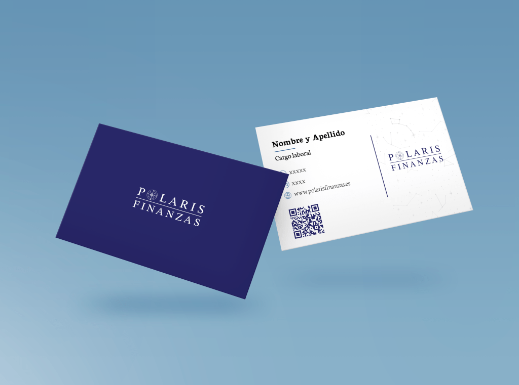 Modelo de tarjetas corporativas de Polaris Finanzas para un buen marketing como resultado de marketing para empresas de Camaleón Experience