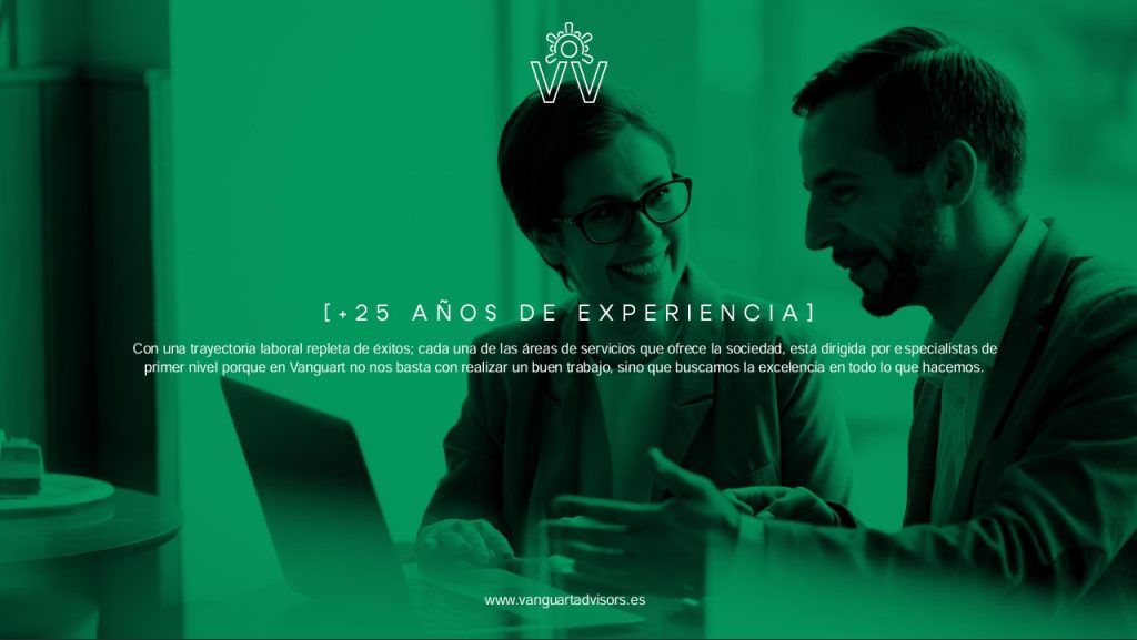Modelo presentacion corporativa como parte de la comunicación y estrategia de Vanguart Advisors